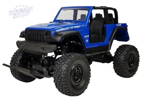 Auto Terenowe Zdalnie Sterowane 4x4 Amortyzatory 2.4G Niebieski Auto Terenowe Zdalnie Sterowane 4x4 Amortyzatory 2.4G Niebieski