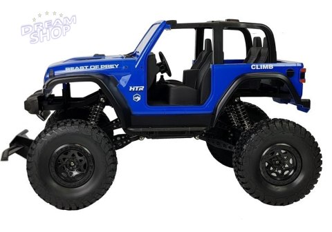 Auto Terenowe Zdalnie Sterowane 4x4 Amortyzatory 2.4G Niebieski Auto Terenowe Zdalnie Sterowane 4x4 Amortyzatory 2.4G Niebieski