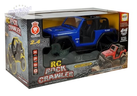 Auto Terenowe Zdalnie Sterowane 4x4 Amortyzatory 2.4G Niebieski Auto Terenowe Zdalnie Sterowane 4x4 Amortyzatory 2.4G Niebieski
