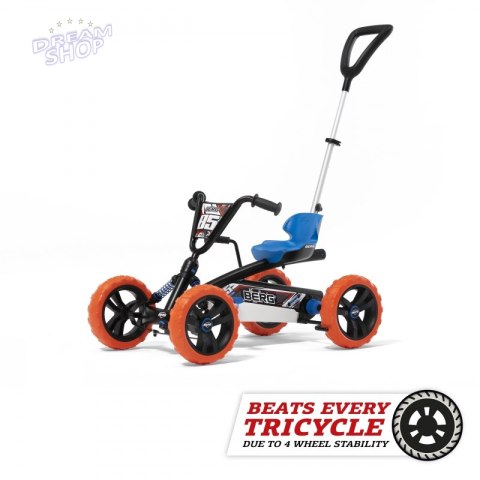BERG Gokart na Pedały Rowerek 2w1 Buzzy Nitro BERG Gokart na Pedały Rowerek 2w1 Buzzy Nitro