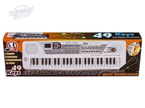 Keyboard MQ-4919 Organki, 49 Klawiszy, Mikrofon Keyboard MQ-4919 Organki, 49 Klawiszy, Mikrofon
