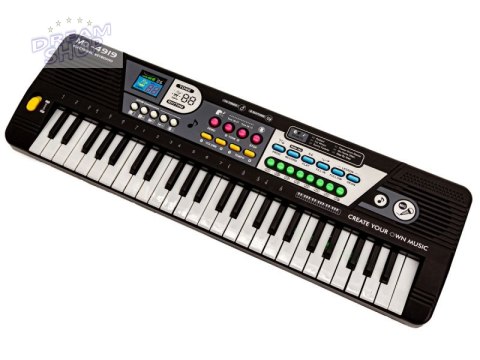 Keyboard MQ-4919 Organki, 49 Klawiszy, Mikrofon Keyboard MQ-4919 Organki, 49 Klawiszy, Mikrofon