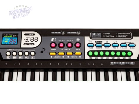 Keyboard MQ-4919 Organki, 49 Klawiszy, Mikrofon Keyboard MQ-4919 Organki, 49 Klawiszy, Mikrofon