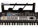 Keyboard MQ-6119L Organki, 61 Klawiszy, Mikrofon, Podświetlane Klawisze