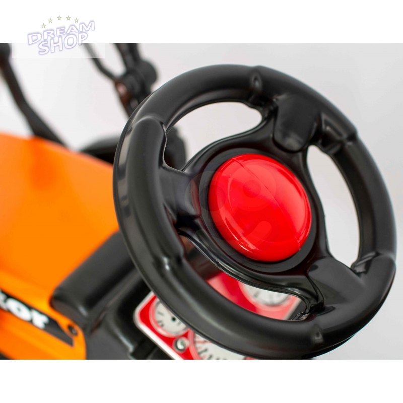 WOOPIE Ogromny Traktor na Pedały Ciągnik Spychacz Łycha WOOPIE Ogromny Traktor na Pedały Ciągnik Spychacz Łycha