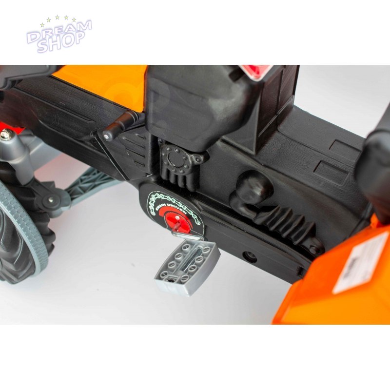 WOOPIE Ogromny Traktor na Pedały Ciągnik Spychacz Łycha WOOPIE Ogromny Traktor na Pedały Ciągnik Spychacz Łycha
