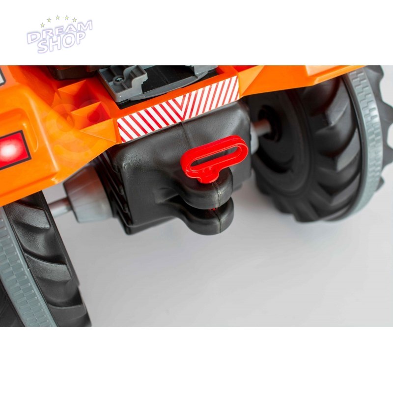 WOOPIE Ogromny Traktor na Pedały Ciągnik Spychacz Łycha WOOPIE Ogromny Traktor na Pedały Ciągnik Spychacz Łycha