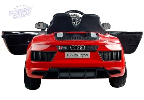 Auto Na Akumulator Audi R8 Spyder Czerwony Auto Na Akumulator Audi R8 Spyder Czerwony