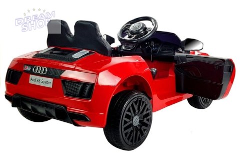Auto Na Akumulator Audi R8 Spyder Czerwony Auto Na Akumulator Audi R8 Spyder Czerwony