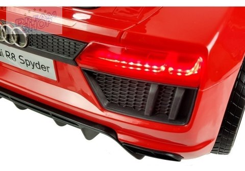 Auto Na Akumulator Audi R8 Spyder Czerwony Auto Na Akumulator Audi R8 Spyder Czerwony