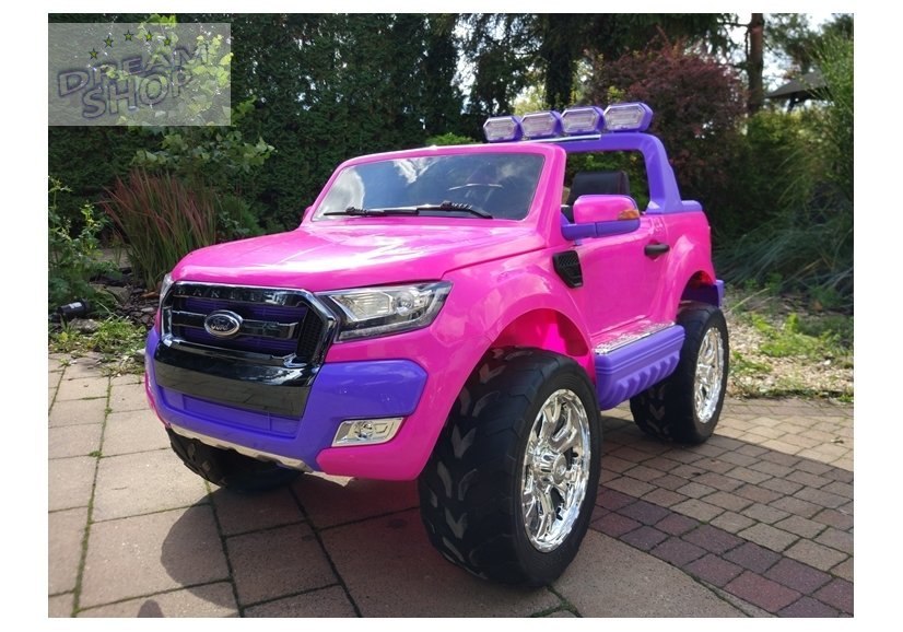 Auto Na Akumulator Ford Ranger Różowy 4x4 Auto Na Akumulator Ford Ranger Różowy 4x4