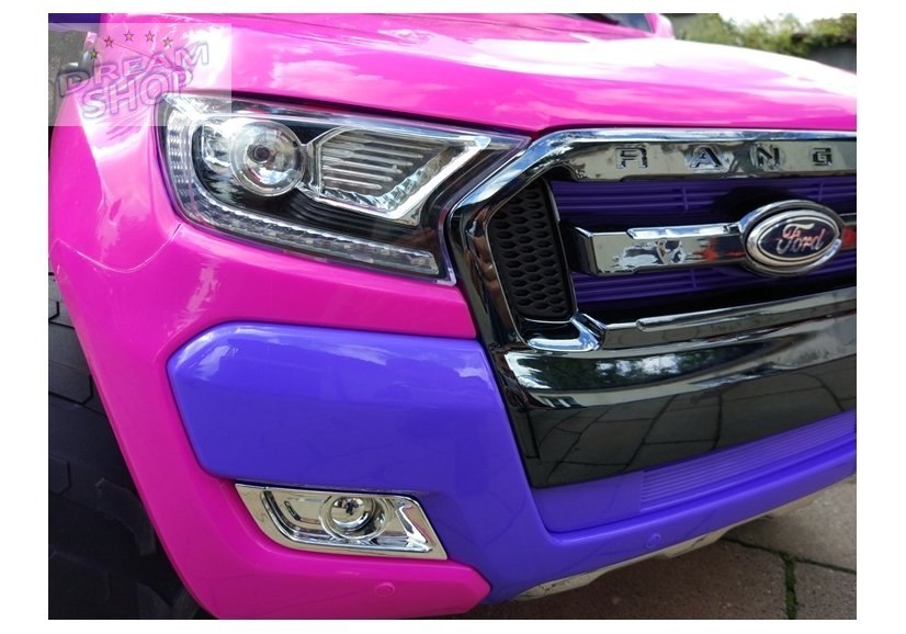 Auto Na Akumulator Ford Ranger Różowy 4x4 Auto Na Akumulator Ford Ranger Różowy 4x4