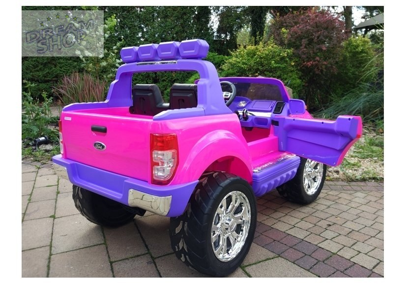 Auto Na Akumulator Ford Ranger Różowy 4x4 Auto Na Akumulator Ford Ranger Różowy 4x4