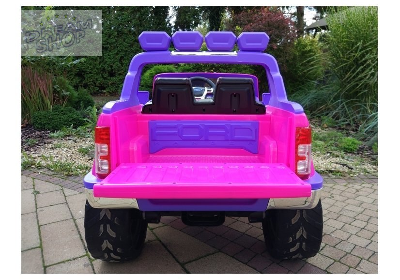 Auto Na Akumulator Ford Ranger Różowy 4x4 Auto Na Akumulator Ford Ranger Różowy 4x4
