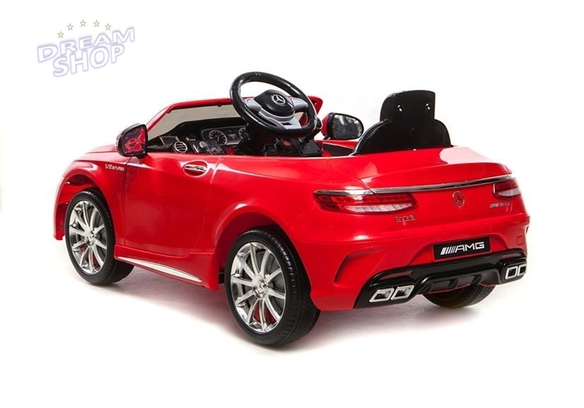 Auto Na Akumulator Mercedes S63 AMG Czerwony Auto Na Akumulator Mercedes S63 AMG Czerwony