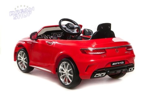 Auto Na Akumulator Mercedes S63 AMG Czerwony