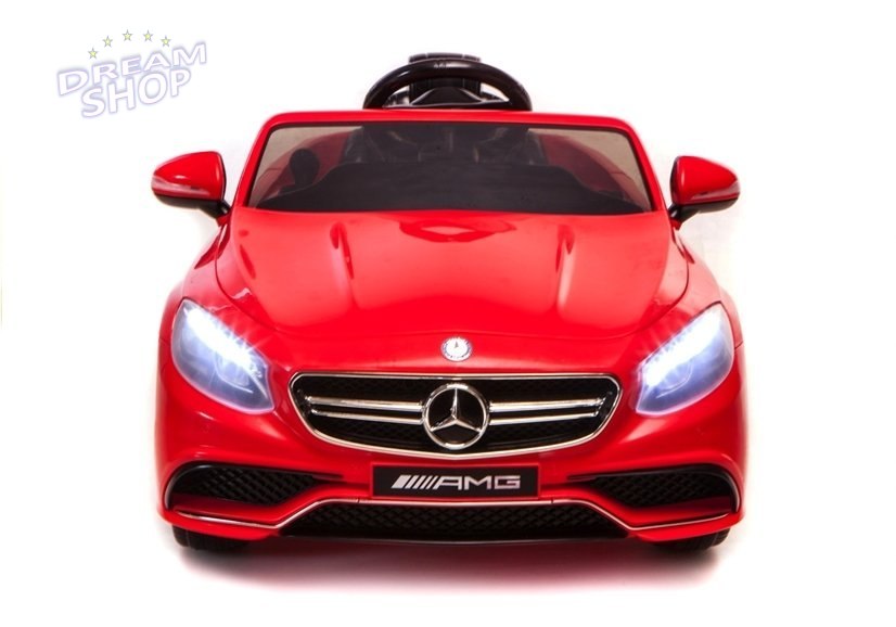 Auto Na Akumulator Mercedes S63 AMG Czerwony Auto Na Akumulator Mercedes S63 AMG Czerwony
