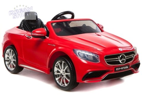 Auto Na Akumulator Mercedes S63 AMG Czerwony