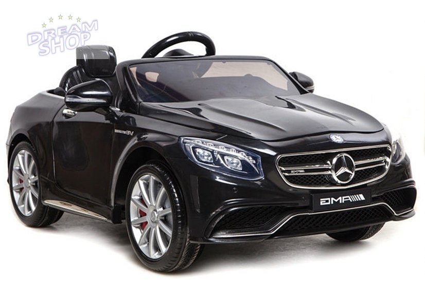 Auto Na Akumulator Mercedes S63 AMG Pilot Czarny Auto Na Akumulator Mercedes S63 AMG Pilot Czarny
