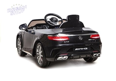 Auto Na Akumulator Mercedes S63 AMG Pilot Czarny Auto Na Akumulator Mercedes S63 AMG Pilot Czarny