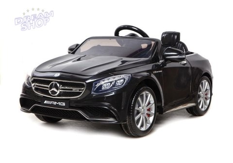 Auto Na Akumulator Mercedes S63 AMG Pilot Czarny Auto Na Akumulator Mercedes S63 AMG Pilot Czarny