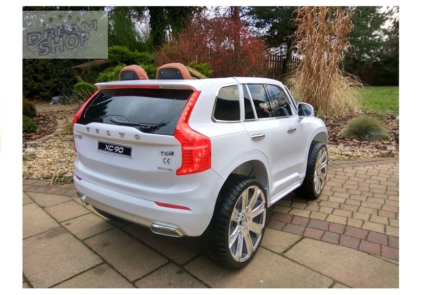 Auto Na Akumulator VOLVO XC90 Białe Auto Na Akumulator VOLVO XC90 Białe