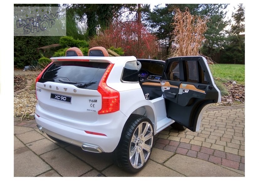 Auto Na Akumulator VOLVO XC90 Białe Auto Na Akumulator VOLVO XC90 Białe