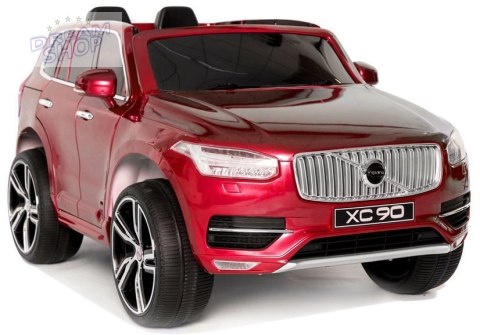Auto Na Akumulator VOLVO XC90 Czerwone Lakierowane Auto Na Akumulator VOLVO XC90 Czerwone Lakierowane