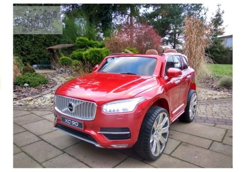 Auto Na Akumulator VOLVO XC90 Czerwone Lakierowane Auto Na Akumulator VOLVO XC90 Czerwone Lakierowane