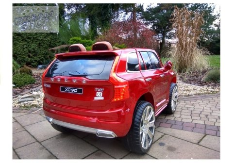 Auto Na Akumulator VOLVO XC90 Czerwone Lakierowane Auto Na Akumulator VOLVO XC90 Czerwone Lakierowane