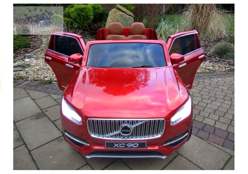 Auto Na Akumulator VOLVO XC90 Czerwone Lakierowane Auto Na Akumulator VOLVO XC90 Czerwone Lakierowane