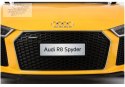 Auto na Akumulator Audi R8 Spyder Żółty