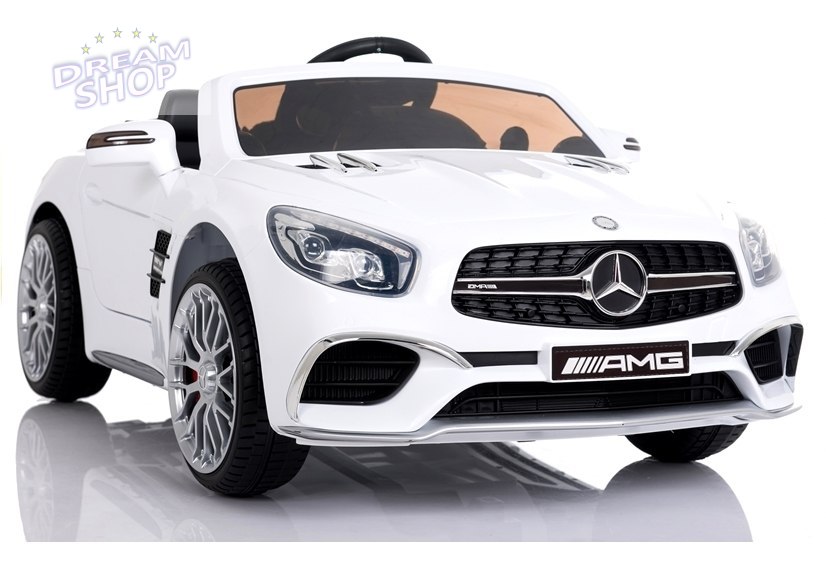 Auto na Akumulator Mercedes SL65 MP3 Biały Auto na Akumulator Mercedes SL65 MP3 Biały