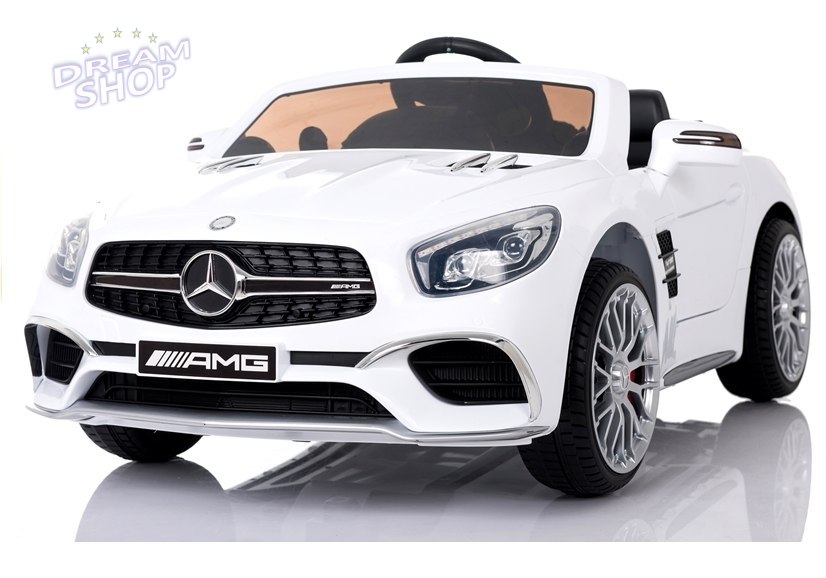 Auto na Akumulator Mercedes SL65 MP3 Biały Auto na Akumulator Mercedes SL65 MP3 Biały