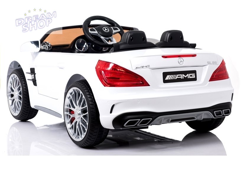 Auto na Akumulator Mercedes SL65 MP3 Biały Auto na Akumulator Mercedes SL65 MP3 Biały
