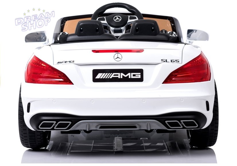 Auto na Akumulator Mercedes SL65 MP3 Biały Auto na Akumulator Mercedes SL65 MP3 Biały