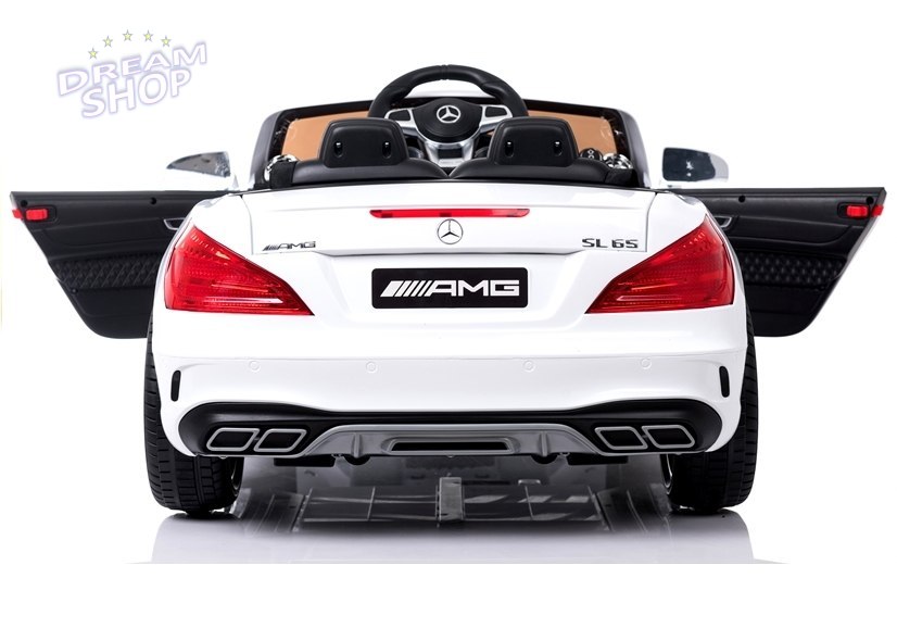 Auto na Akumulator Mercedes SL65 MP3 Biały Auto na Akumulator Mercedes SL65 MP3 Biały