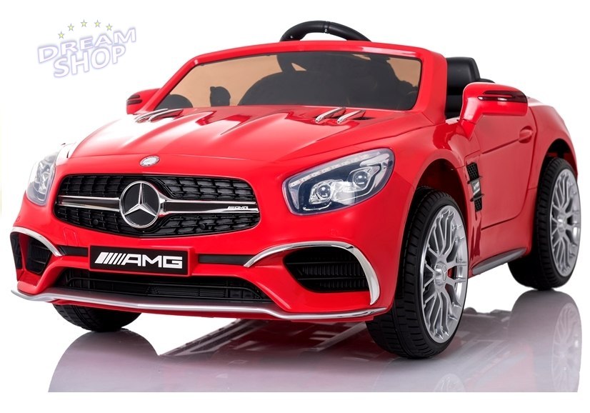 Auto na Akumulator Mercedes SL65 MP3 Czerwony Auto na Akumulator Mercedes SL65 MP3 Czerwony