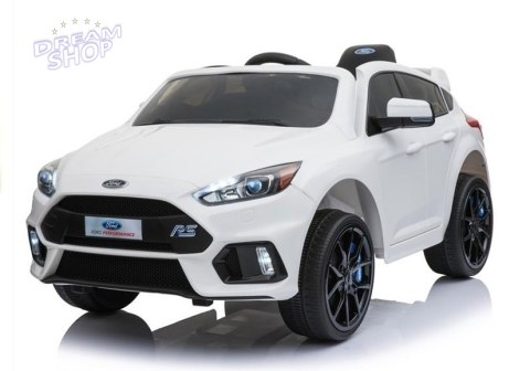 Auto na akumulator Ford Focus RS Białe Auto na akumulator Ford Focus RS Białe