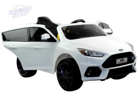 Auto na akumulator Ford Focus RS Białe Auto na akumulator Ford Focus RS Białe