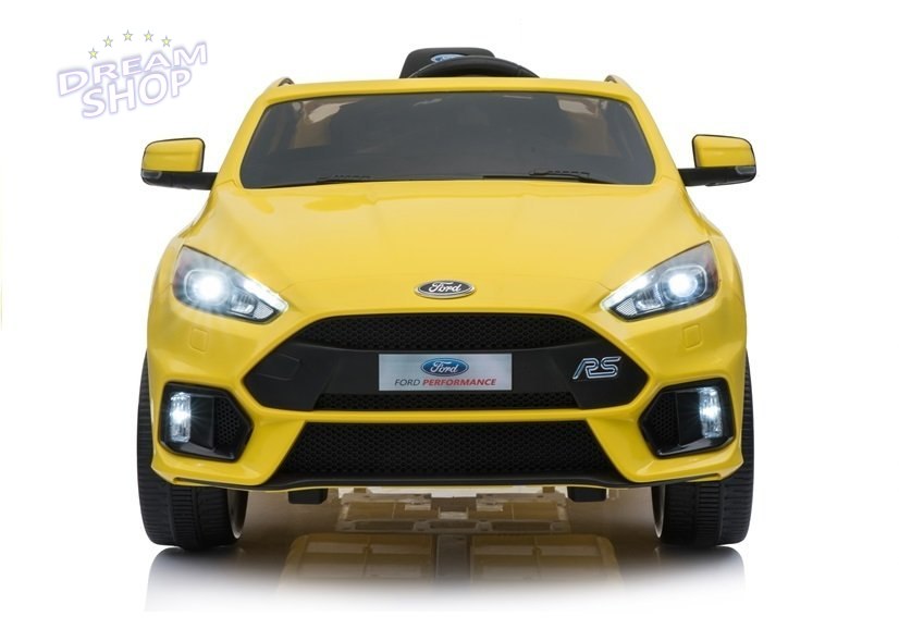 Auto na akumulator Ford Focus RS Żółte Auto na akumulator Ford Focus RS Żółte