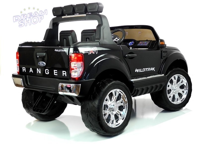 Auto na akumulator Ford Ranger Czarny lakier 4x4 Auto na akumulator Ford Ranger Czarny lakier 4x4