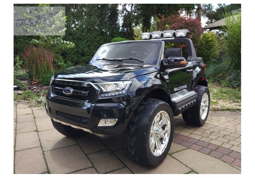 Auto na akumulator Ford Ranger Czarny lakier 4x4 Auto na akumulator Ford Ranger Czarny lakier 4x4