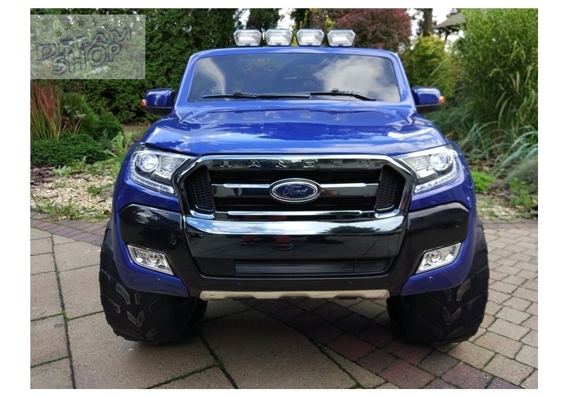 Auto na akumulator Ford Ranger Niebieski lakier 4x4 Auto na akumulator Ford Ranger Niebieski lakier 4x4