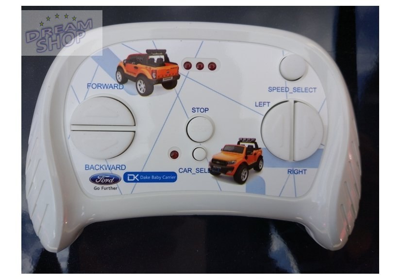 Auto na akumulator Ford Ranger Pomarańczowy 4x4 Auto na akumulator Ford Ranger Pomarańczowy 4x4