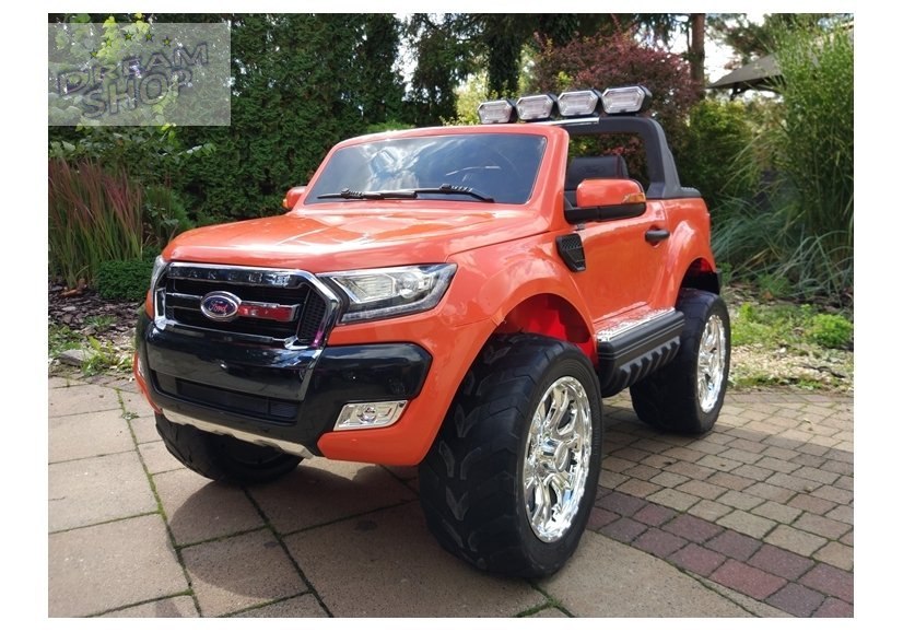 Auto na akumulator Ford Ranger Pomarańczowy 4x4 Auto na akumulator Ford Ranger Pomarańczowy 4x4