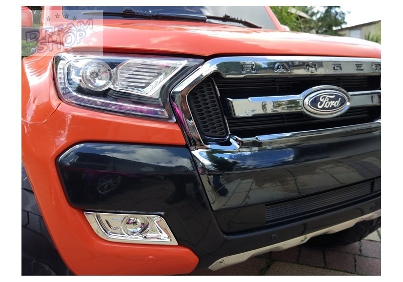 Auto na akumulator Ford Ranger Pomarańczowy 4x4 Auto na akumulator Ford Ranger Pomarańczowy 4x4
