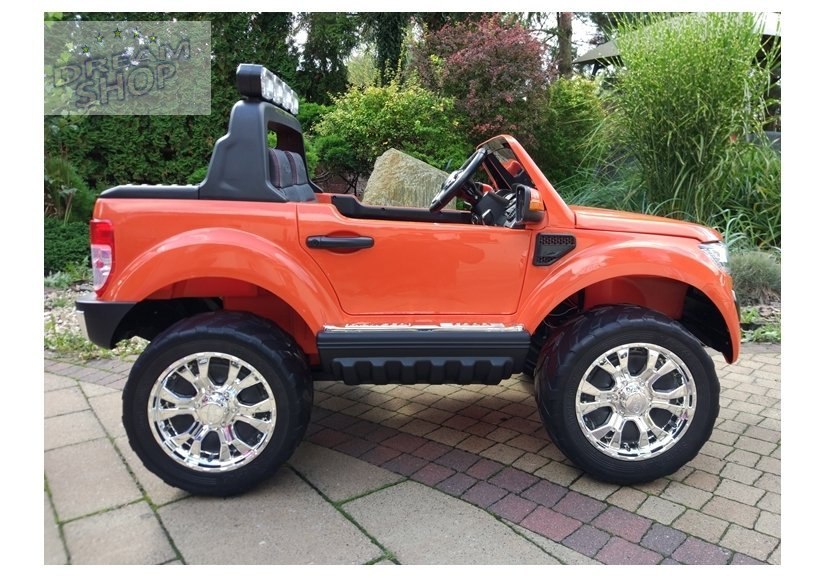 Auto na akumulator Ford Ranger Pomarańczowy 4x4 Auto na akumulator Ford Ranger Pomarańczowy 4x4