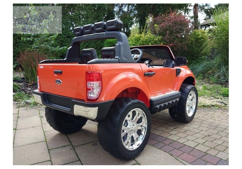 Auto na akumulator Ford Ranger Pomarańczowy 4x4 Auto na akumulator Ford Ranger Pomarańczowy 4x4