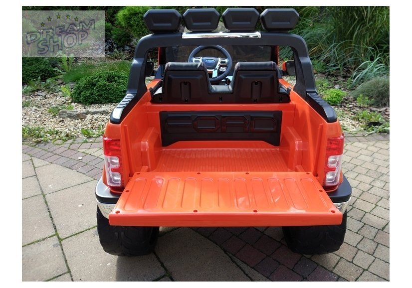 Auto na akumulator Ford Ranger Pomarańczowy 4x4 Auto na akumulator Ford Ranger Pomarańczowy 4x4